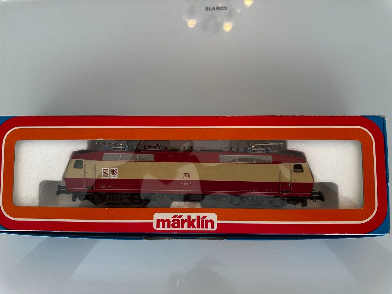 Märklin Modellini di ferrovie: Märklin E-Lok Art. 3152  OVP – Usato da Greppen venduto da zaza03