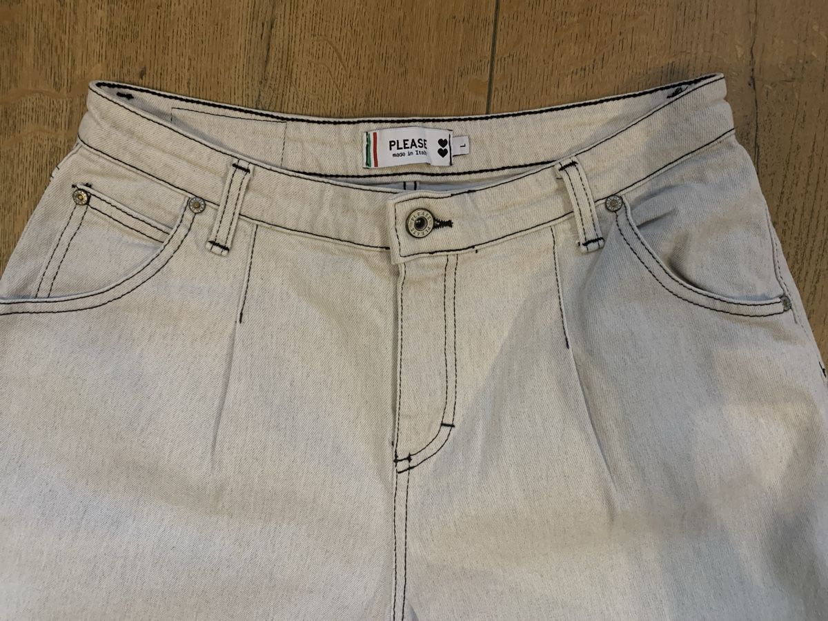Please Jeans Pantaloni: Please Hose mit Hanf, L – Usato da Thierachern venduto da reten 1