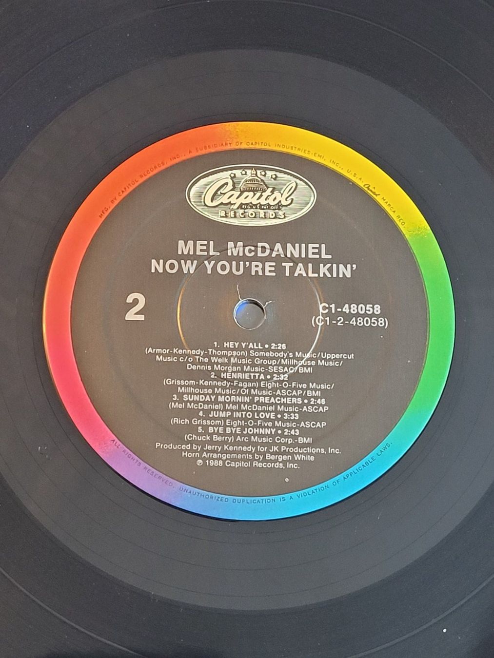 Schallplatten: Vinyle Mel McDaniel Now You're Talkin' – Gebraucht aus La Chaux-de-Fonds von reu_kx5l 5