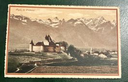 Carte Postale Château d'Aigle vers 1917