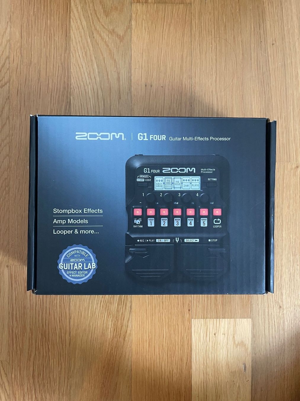 Console di mixaggio: Zoom G1X Four Effektpedal – Usato da Luzern venduto da mic_7nlp