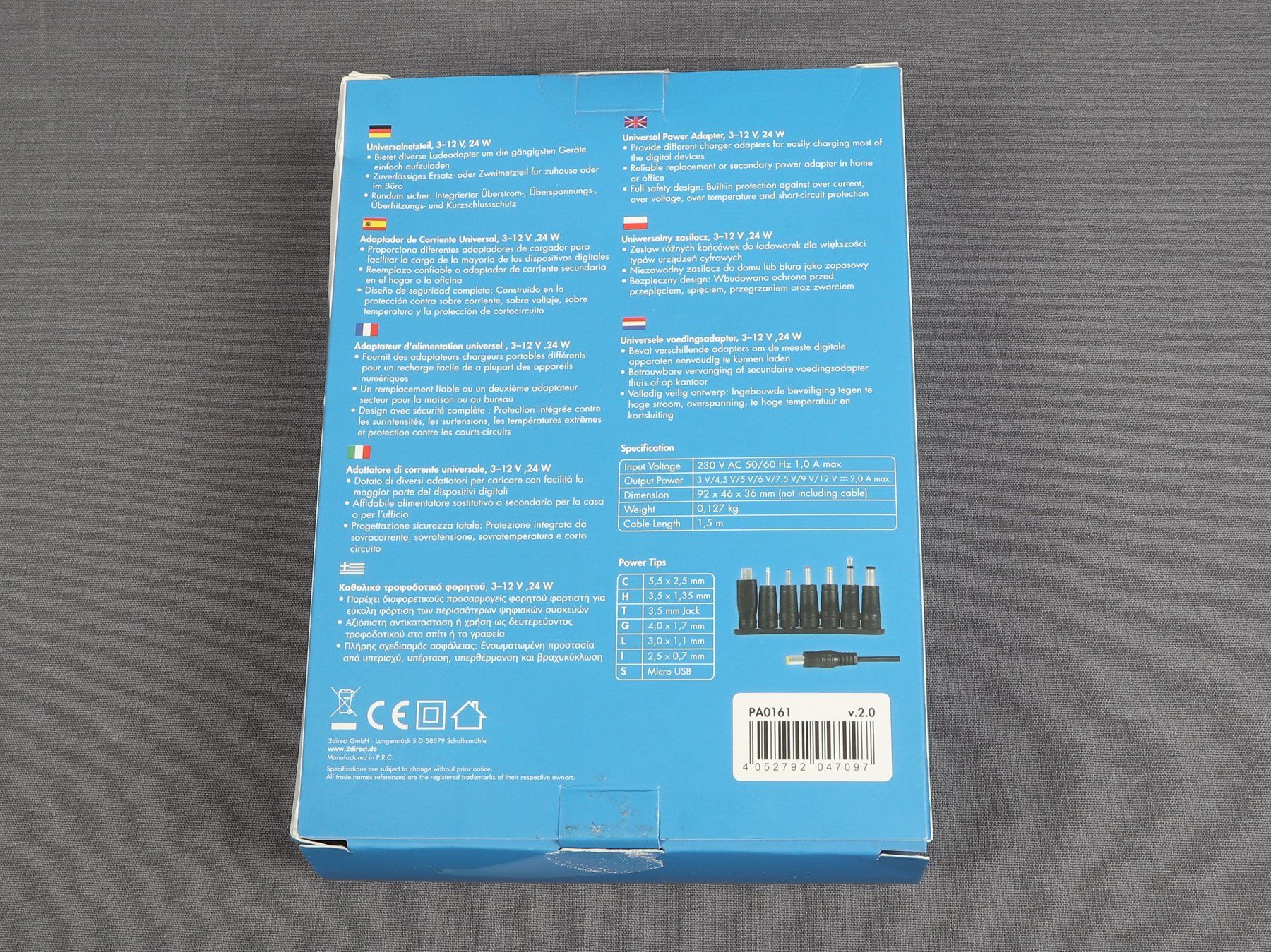 Lecteurs & Adaptateurs: LOGILINK A3-12 V Universal Power Adapter – Neuf (Voir description) à Steinen par Restwert_Steinen 7