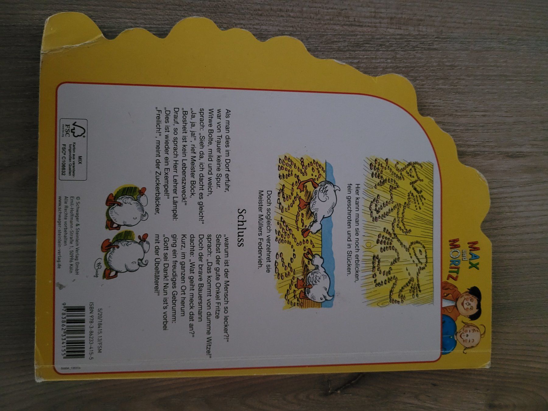 Libri: Max und Moritz – Usato da Perlen venduto da Safari_23 1
