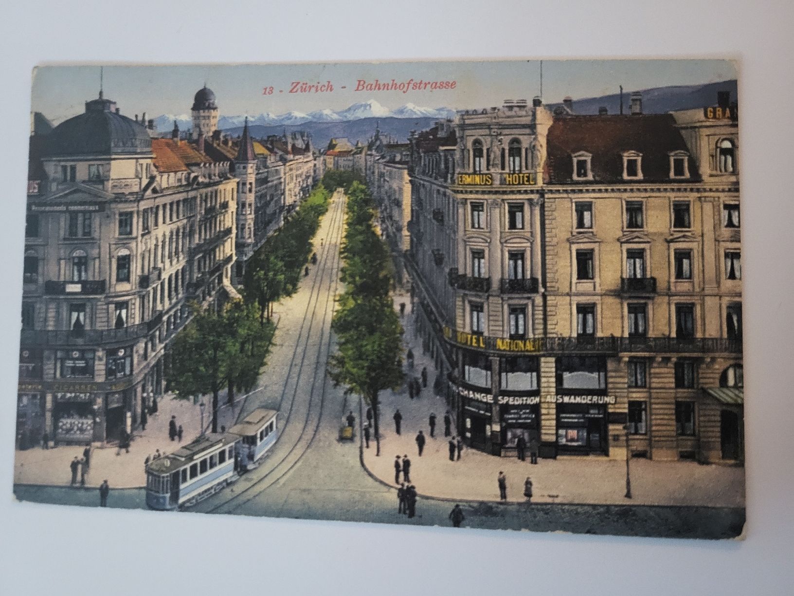 Cartes postales: antike AK Zürich Tram RN – D'occasion à nunningen par mic_88k2