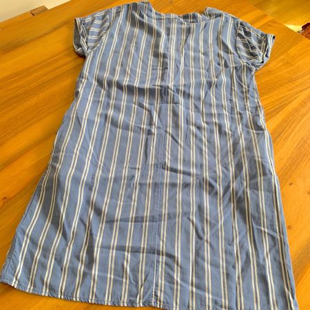 GAP mega schönes Sommerkleid XS himmelblau weiss gestreift