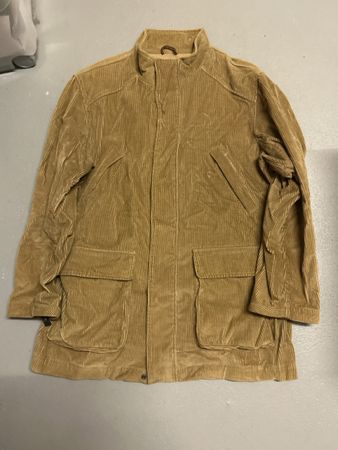 Warme Herren Cord Jacke Gr. 52 braun