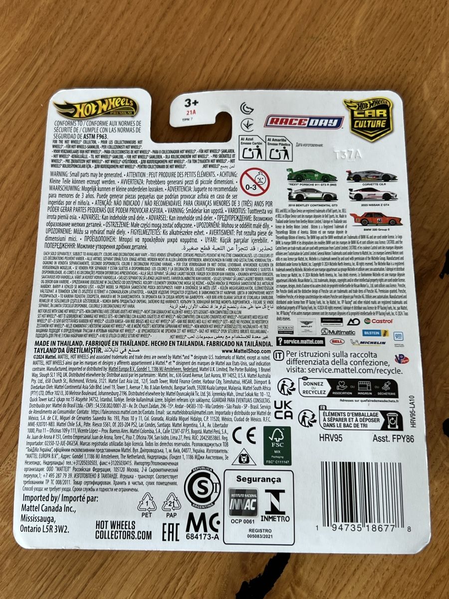 Hot Wheels Modellini d'auto: Hot Wheels Premium Corvette C8.R – Nuovo e nell'imballaggio originale da Neuenegg venduto da mocbricks 1