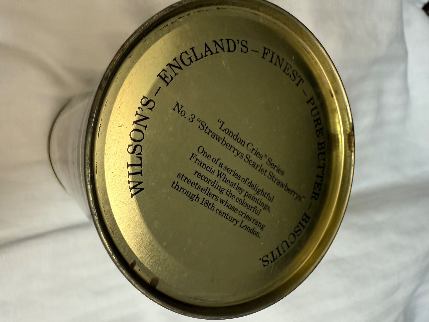 Zuccheriere: englische Buiscits Dose – Usato da Bern venduto da rewe45 1