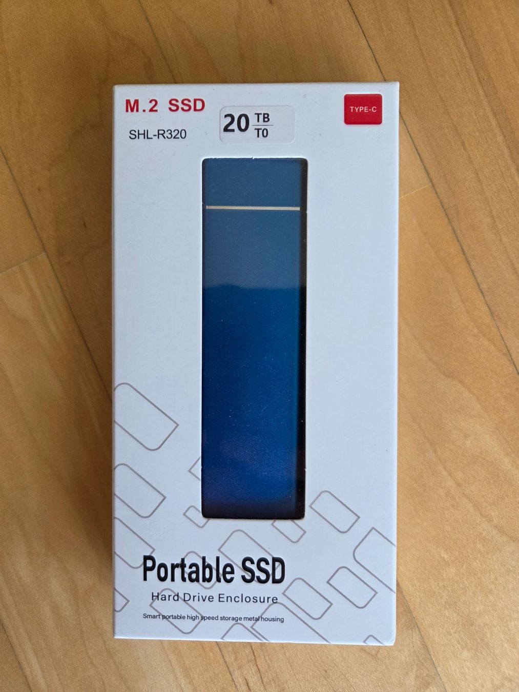 Harddisks: tragbares Datenspeichergerät 20TB, neu – Neu und originalverpackt aus Landquart von MariaMagna