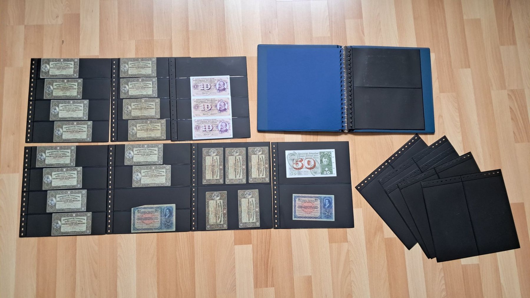 Banknoten: Banknoten Sammlung Schweiz – Gebraucht aus Lufingen von E-Auktion