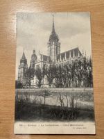 Alte Ansichtskarte Evreux Kathedrale - Selten! 1905.