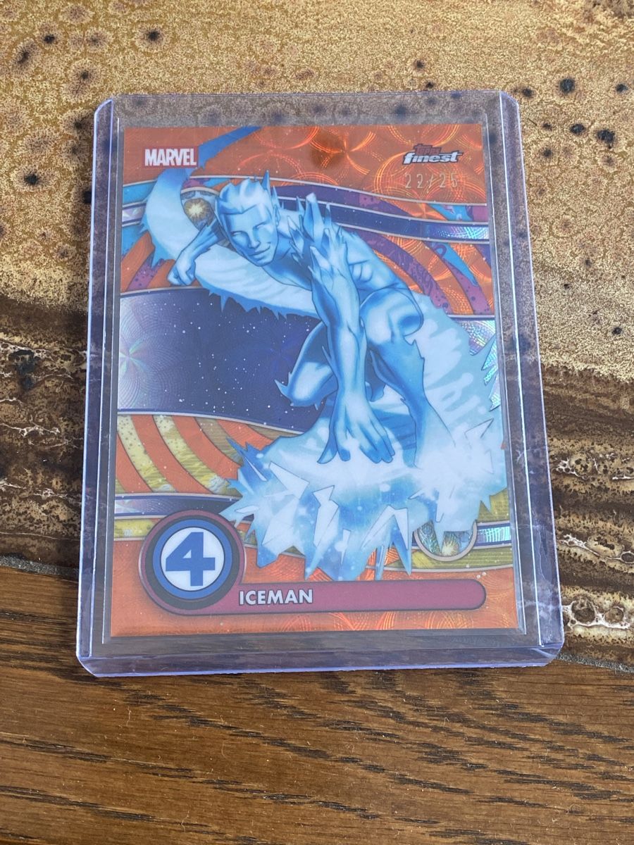 Topps Carte collezionabili: Iceman Topps Finest Marvel /25 – Nuovo (secondo la descrizione) da Boningen venduto da chregu90