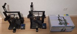 3x Ender 3 Neo 3D Drucker inkl. Filamente und Werkzeuge