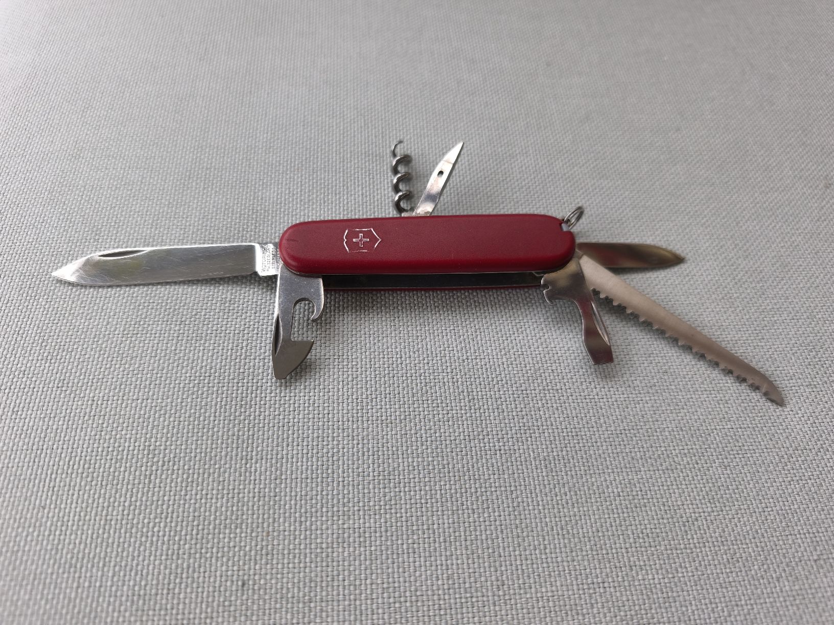 Victorinox Coltelli tascabile: Victorinox Offiziersmesser Rot – Usato da Birmensdorf ZH venduto da Hagenbuchertrade 1