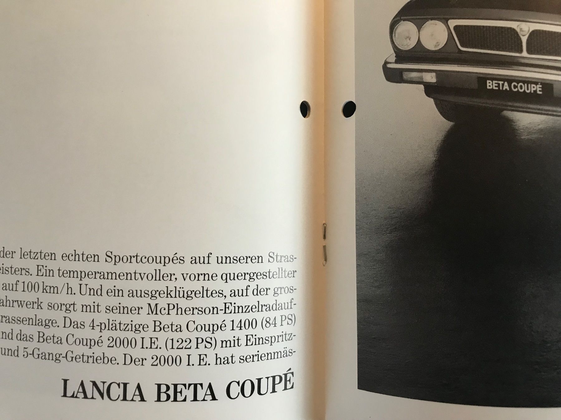 Lancia Documenti: Lancia Prospekt – Usato da Balterswil venduto da Jeko1967 2