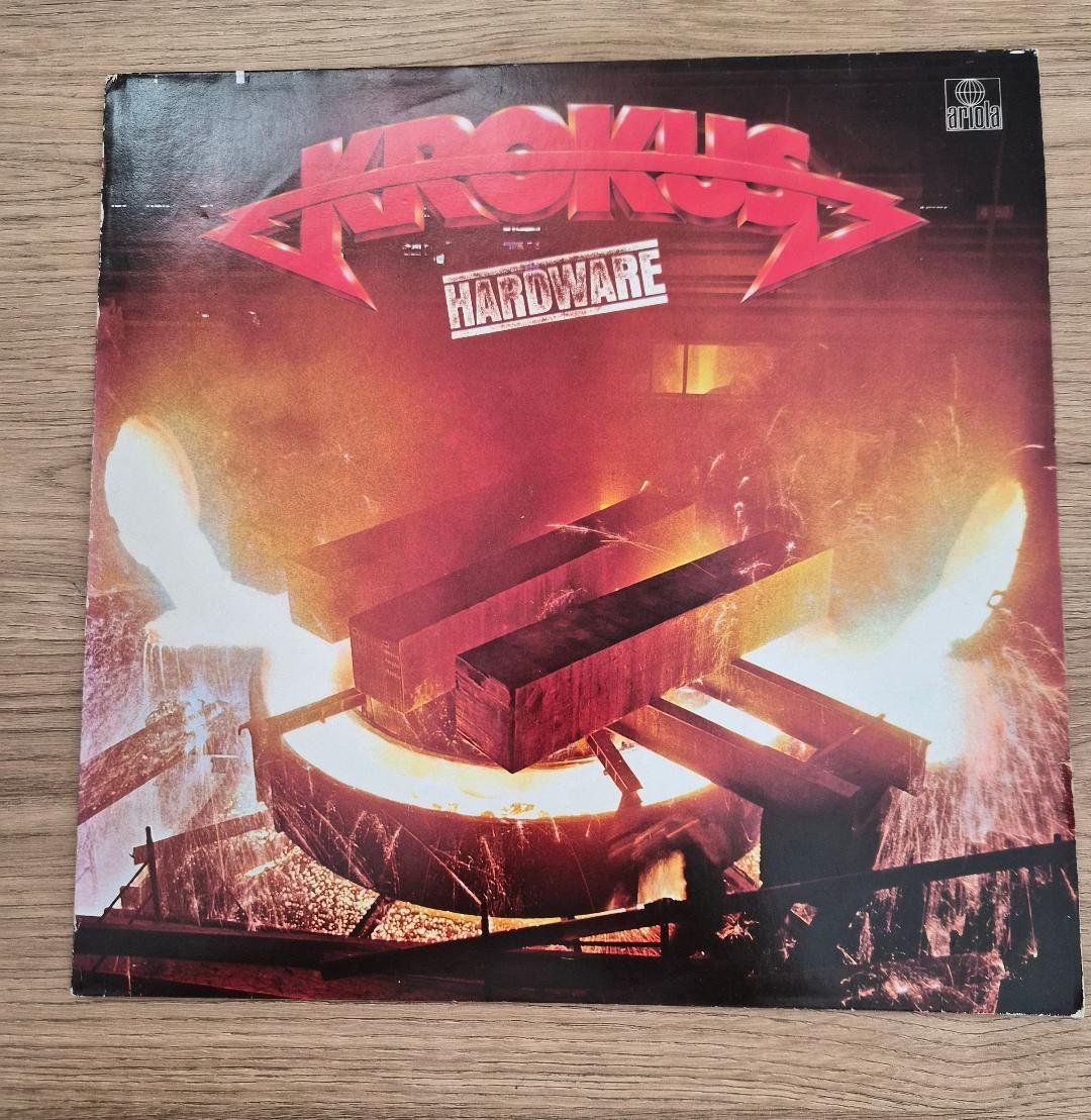 Dischi in vinile: Schallplatte / LP  Schallplatte Krokus "Hardware" 1981 Rock – Usato da Dielsdorf venduto da Haesi0