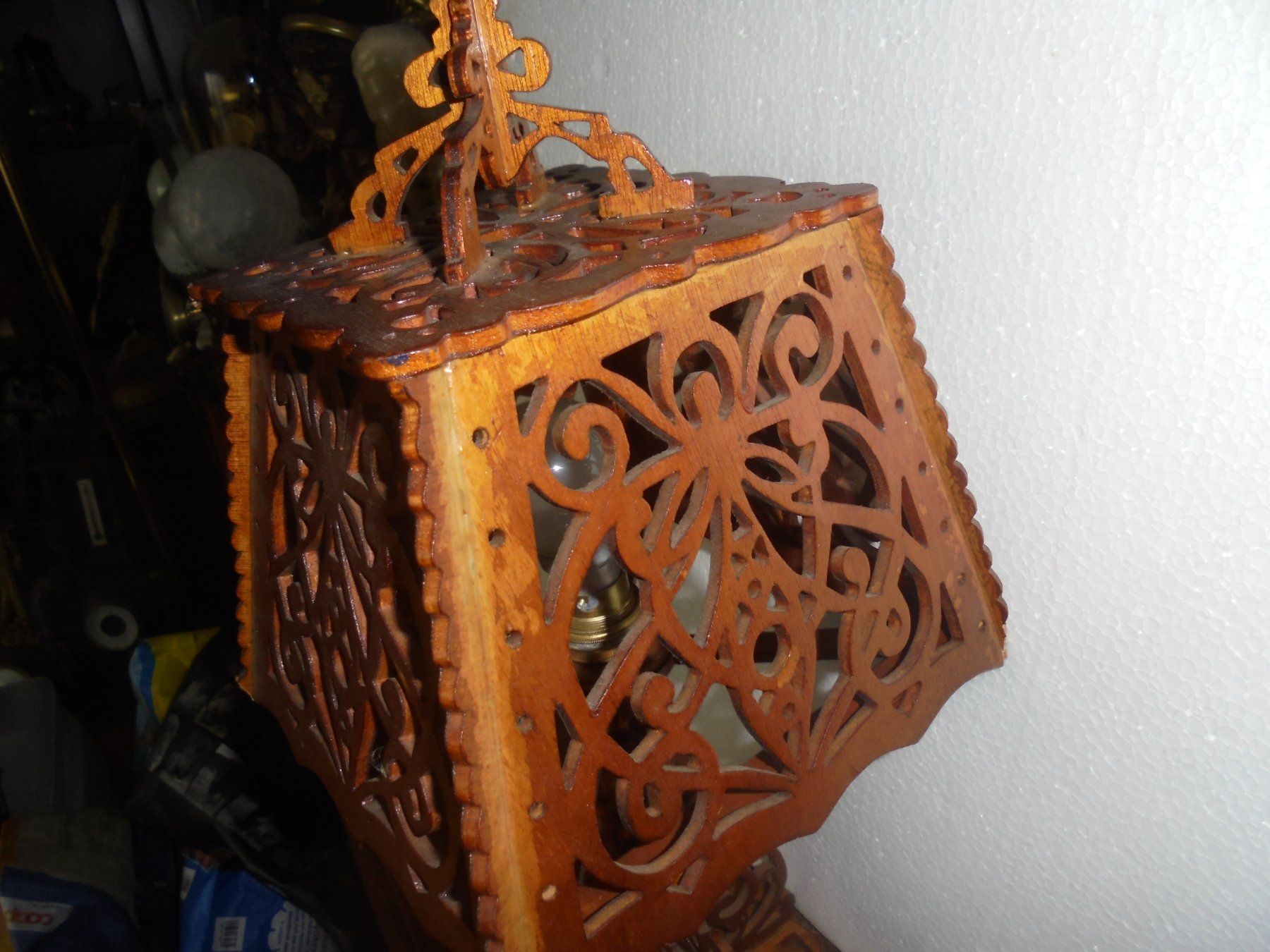 Lampade: Antike Tischlampe von ca. 1940-50 – Usato da Camorino venduto da Hunpete 4