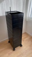 Design Rollcontainer Magis 360° mit 10 Fächer schwarz