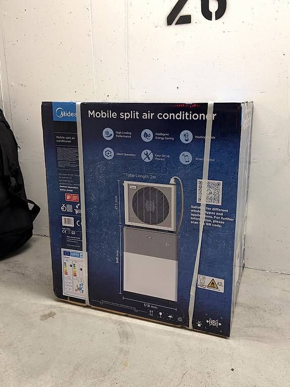 Midea Condizionatori: Midea PortaSplit - 12000BTU - 3.5kW – Nuovo e nell'imballaggio originale da Schindellegi venduto da SchLux