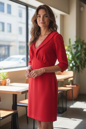 Robe Naf Naf Rouge — Neuve — Taille S/M