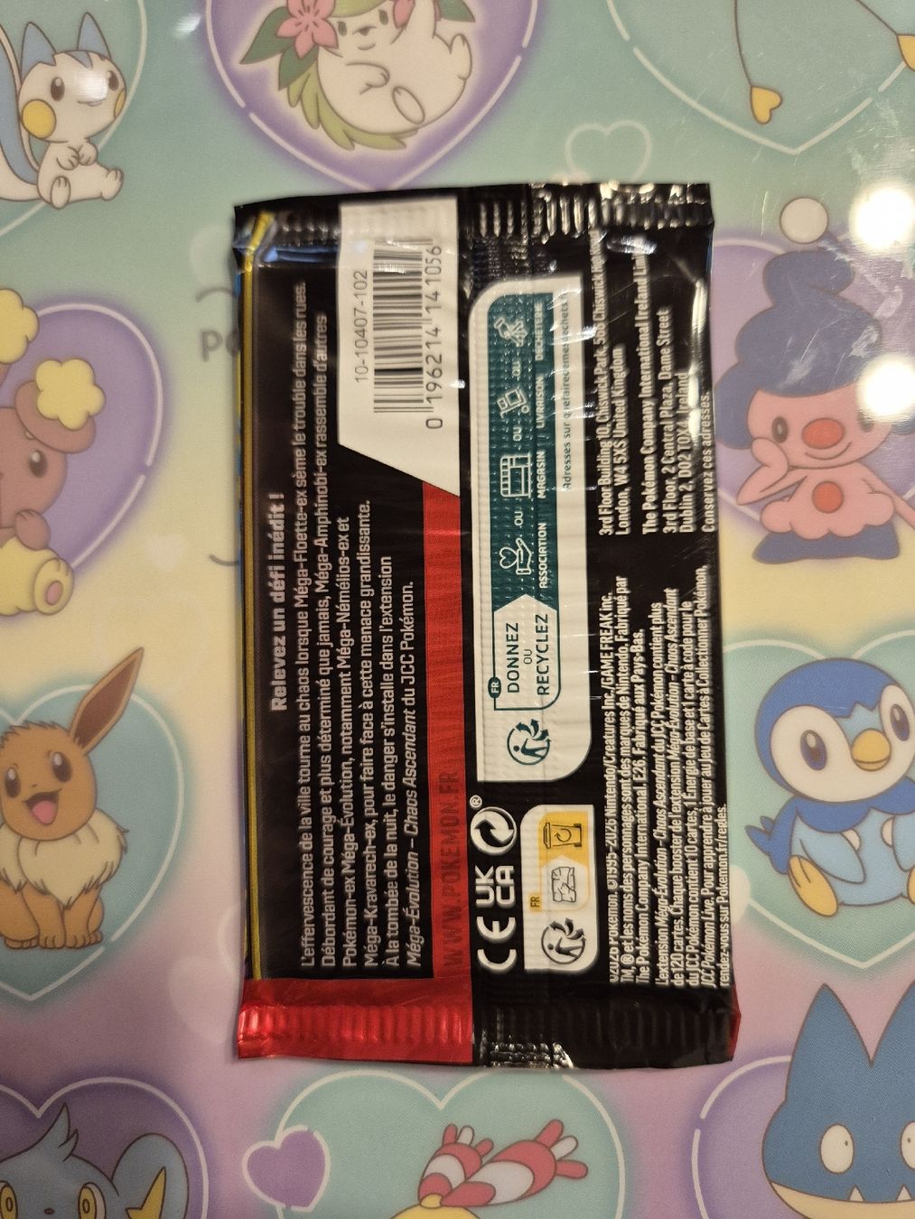 Pokémon Carte collezionabili: Boosterpack Chaos Ascendant FR – Nuovo e nell'imballaggio originale da Altdorf UR venduto da Pongo5588 2