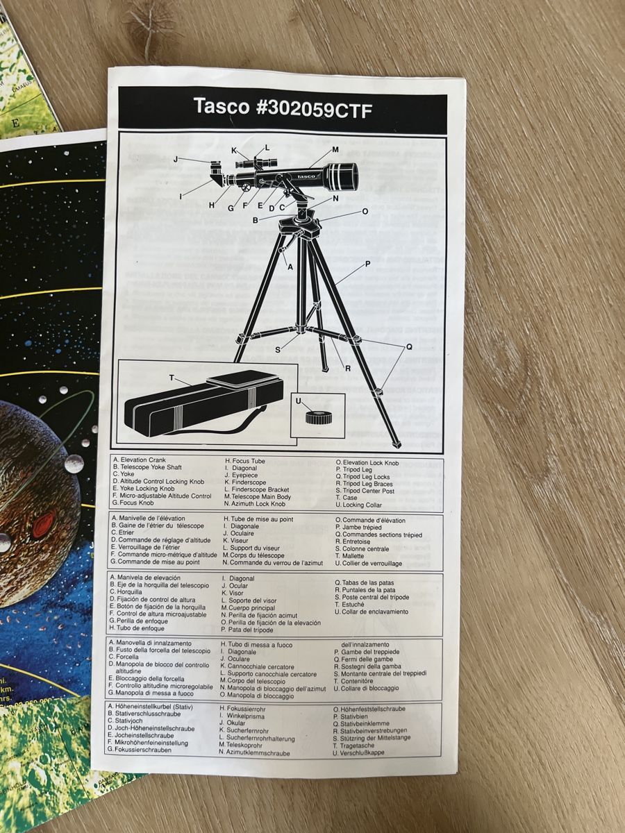 Telescopi: Tascco Telescope Kit for stargazing – Usato da Bern venduto da Spardyox 1