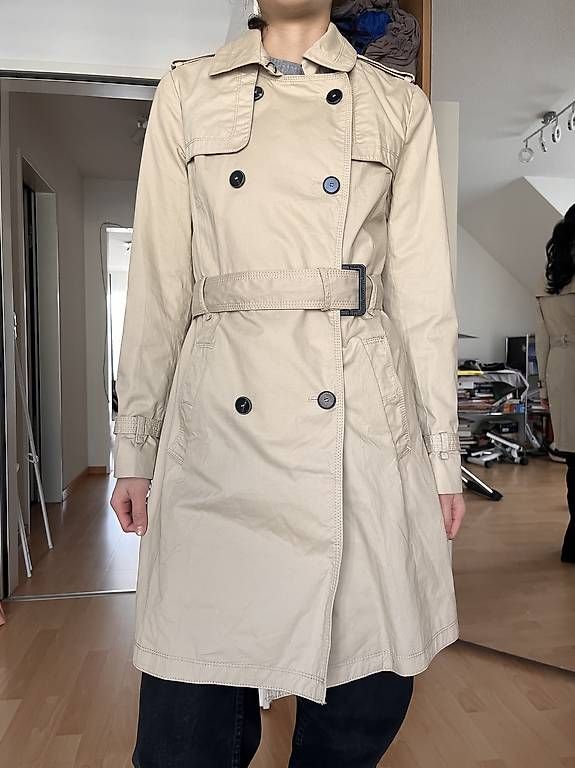 Cappotti: Damen Trenchcoat/Mantel S von Mango – Usato da Niederwangen BE venduto da mcp_l62p