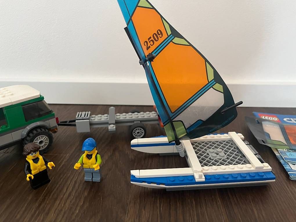 Kit di costruzioni: Lego 4x4 with Catamaran, Set 60149, Auto mit Katamaran – Usato da Herisau venduto da Mr_Wolf 2