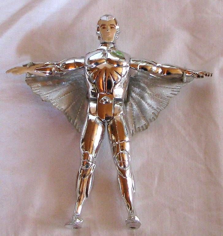 Statuette: Silver hawks - Quicksilver - Kenner 1987 – Usato da Giffers venduto da Z6-ludo