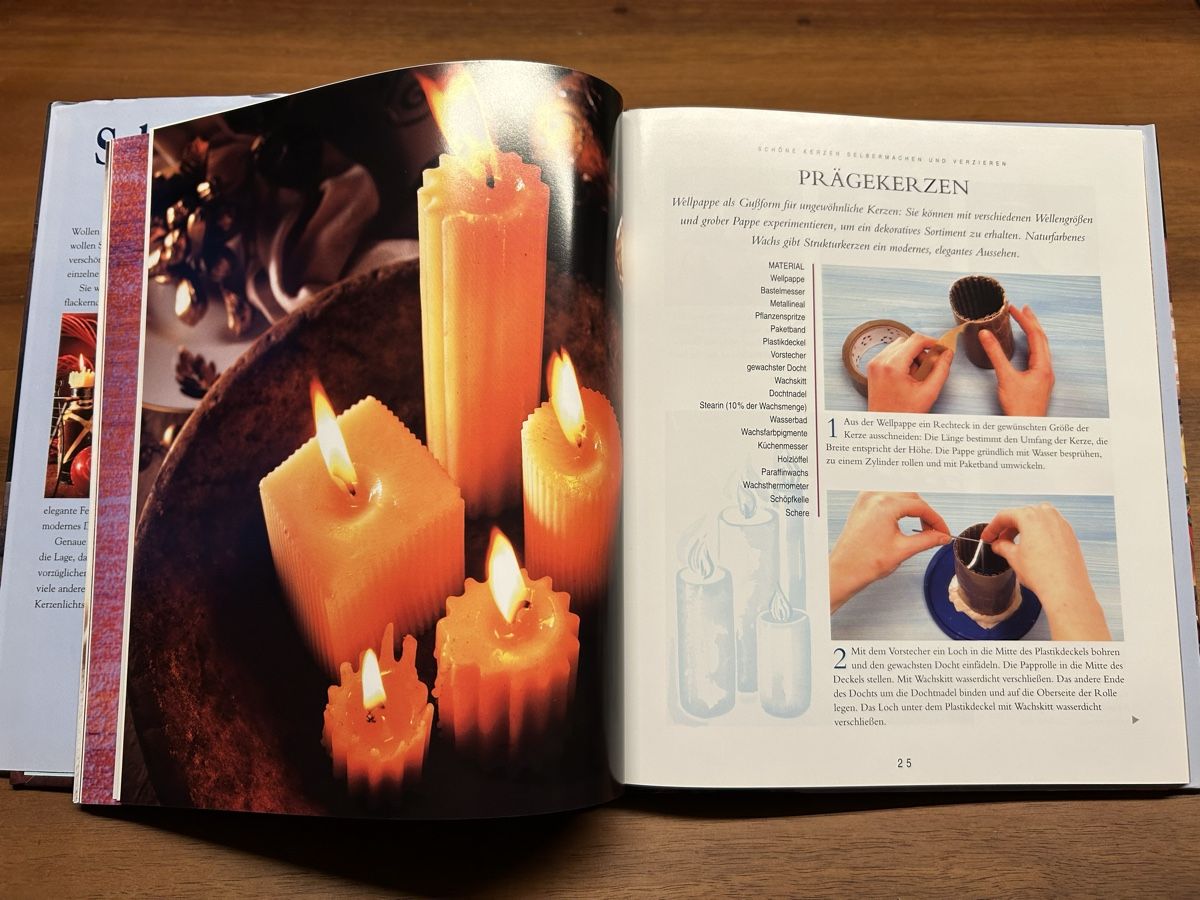 Libri: Schöne Kerzen – Usato da Dürrenäsch venduto da chinook65 3