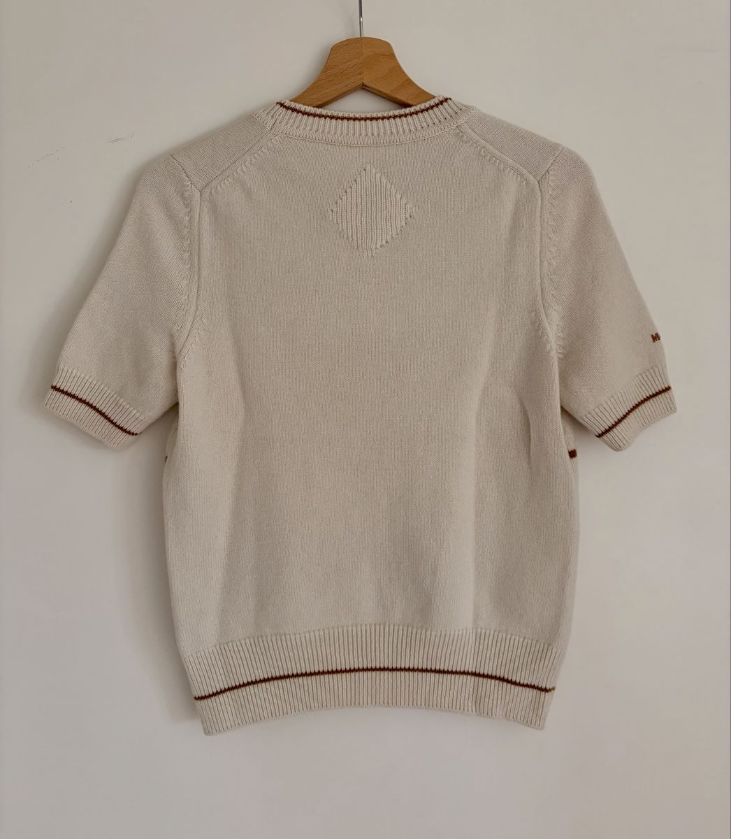 Mcm Pullover & Sweatshirts: MCM Pullover kurzarm creme braun Grösse M. Neu – Neu (gemäss Beschreibung) aus Heiligenschwendi von maerchen2008 1