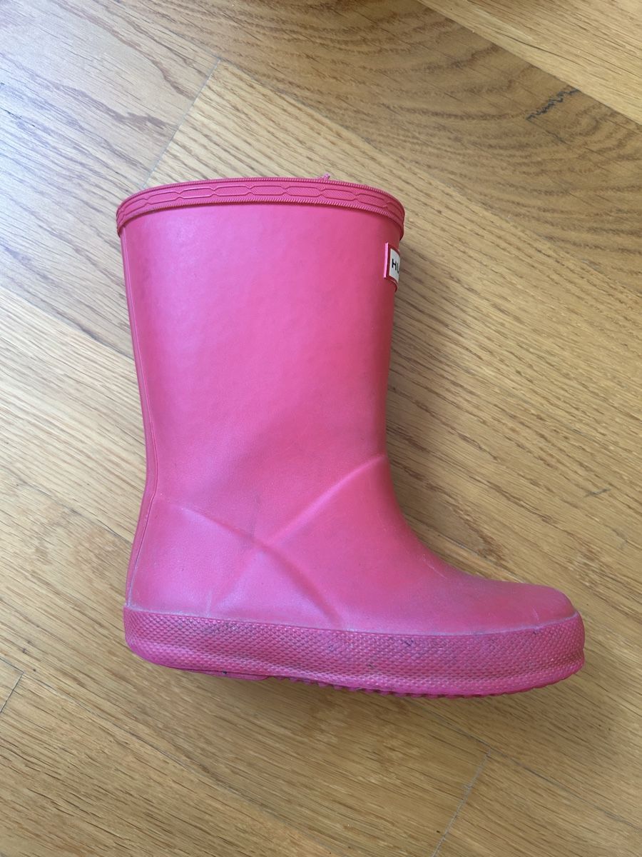 Hunter Scarpe per ragazze: Hunter Boots Pink (Size 8 UK) – Usato da Zug venduto da Thebubs 1