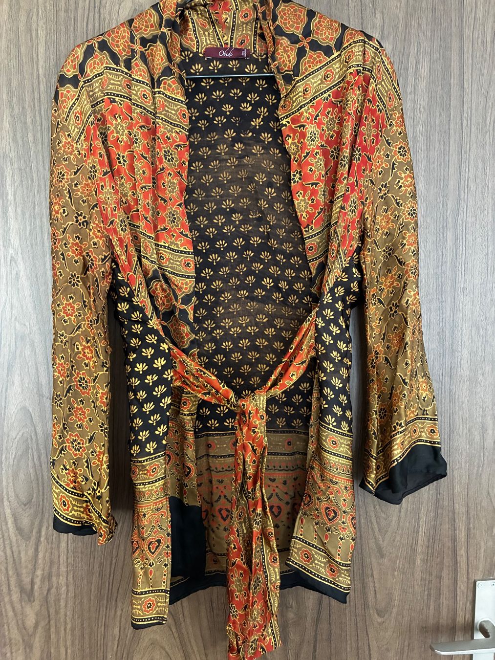 Kimono: Seiden-Kimono im Boho-Stil – Nuovo (secondo la descrizione) da Zürich venduto da kra_tl6w 2