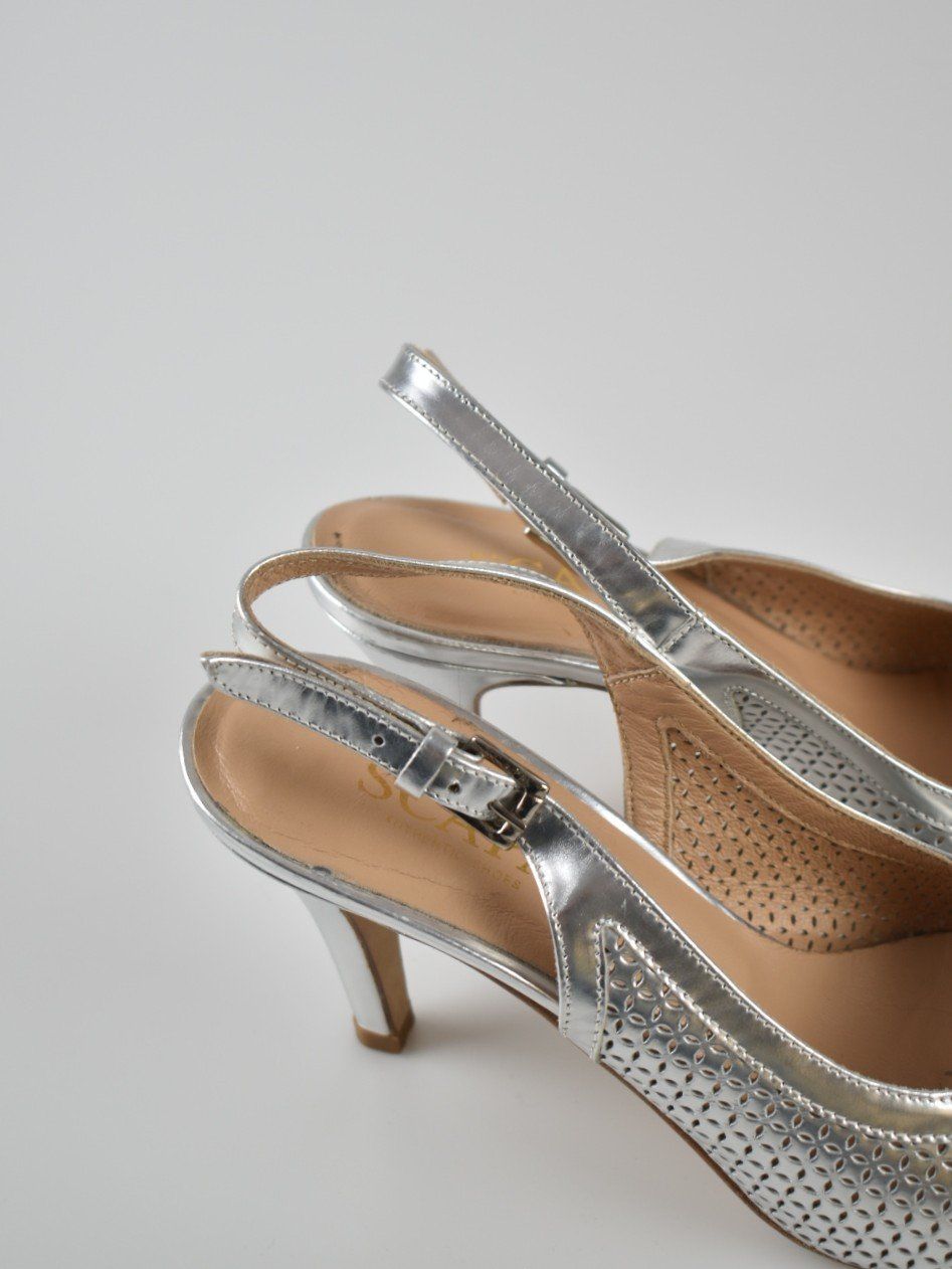 Scapa Scarpe da donna: Scapa Leder Slingback Pumps, silber, Gr.39 – Usato da Nürensdorf venduto da 2ND_STORY 9