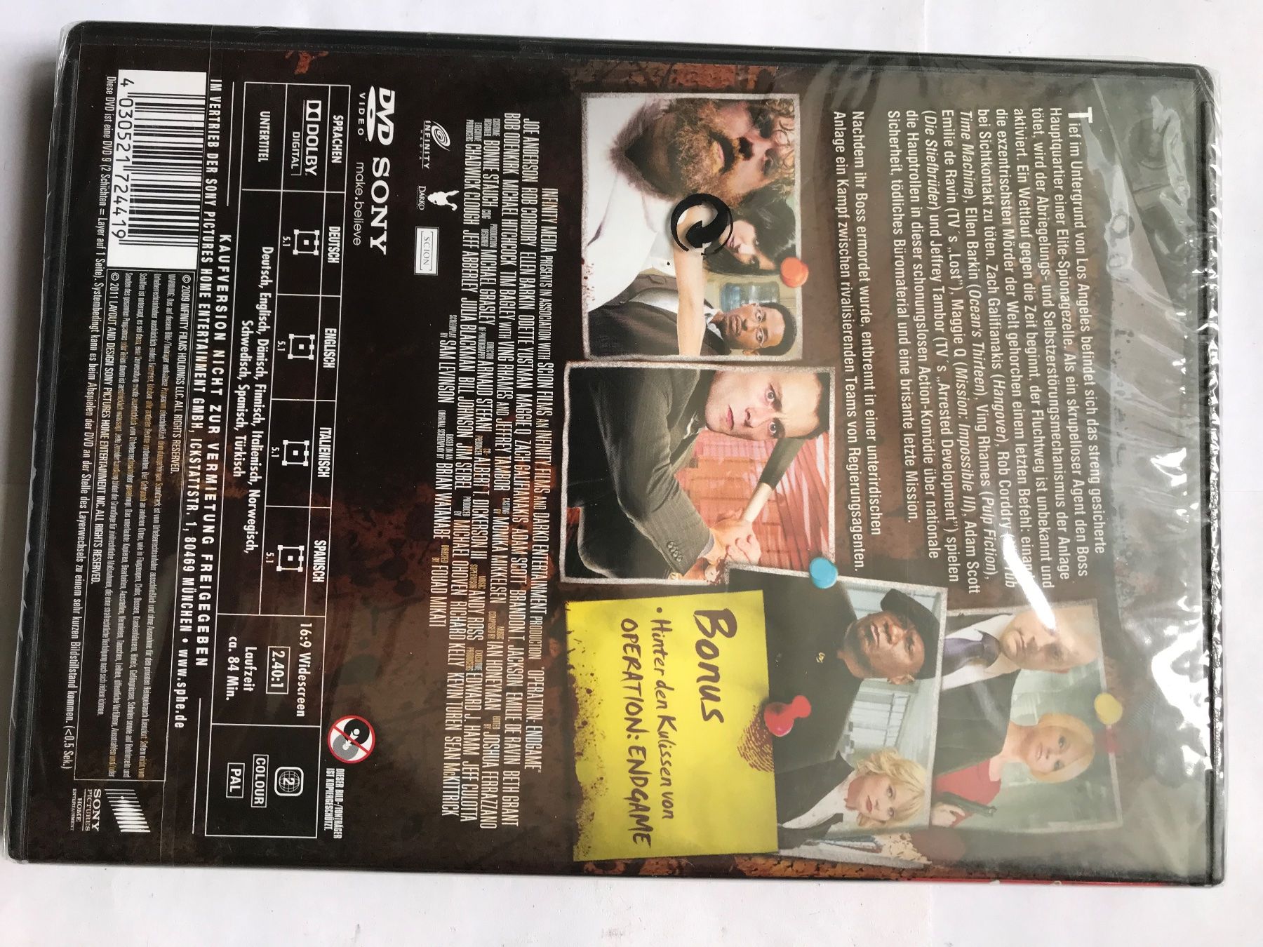 Tutti i DVDs: dvd, „operation endgame“ – Usato da liestal venduto da makai05 1