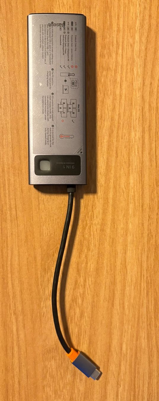 Baseus Dockingstation: Baseus 9 in 1 Docking Station USB C – Gebraucht aus Lachen SZ von Lachen-8853 5