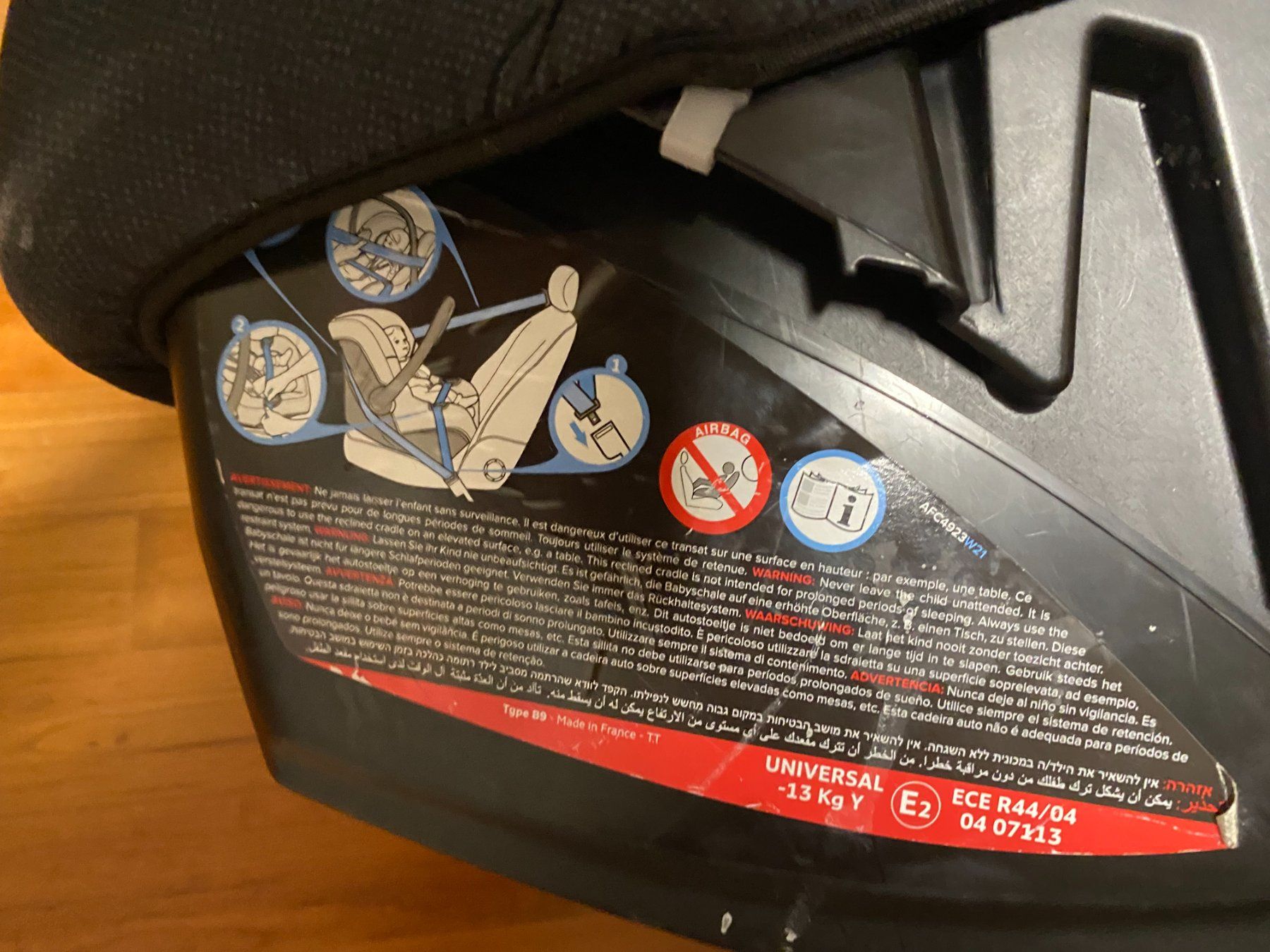 Seggiolini per auto: Hauck Maxi Cosi – Usato da Luzern venduto da asia2001 1