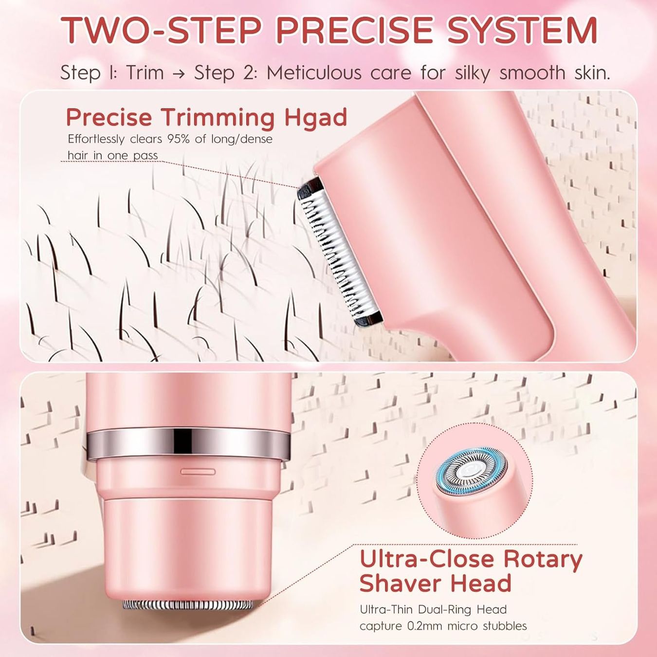 Rasoi & Lamette da barba: Damenrasierer elektrisch 2in1 Bikini Trimmer – Nuovo e nell'imballaggio originale da Suhr venduto da SchnapperCH 1