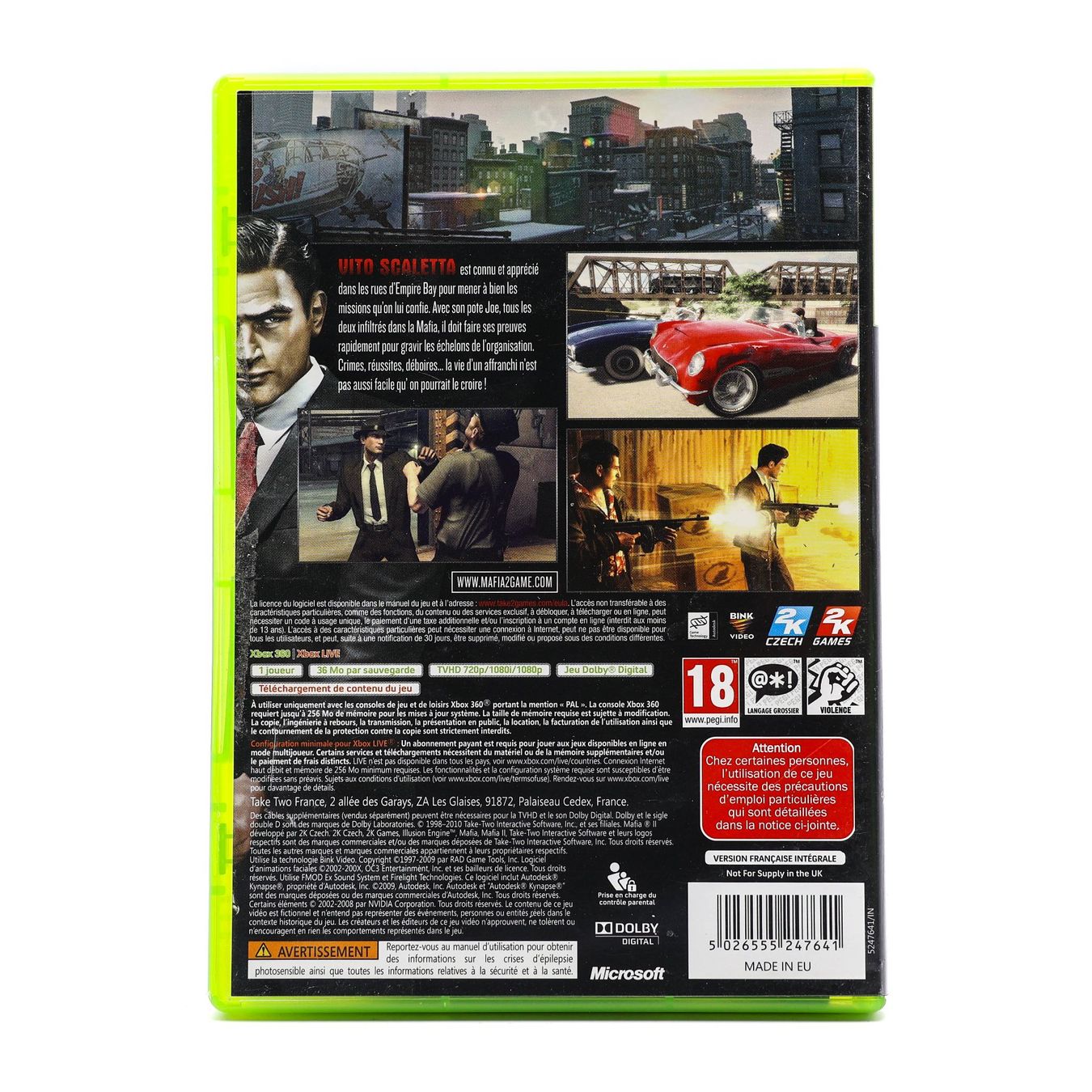 Giochi: Mafia II  - XBOX 360 – Usato da Paudex venduto da dindeboy 1