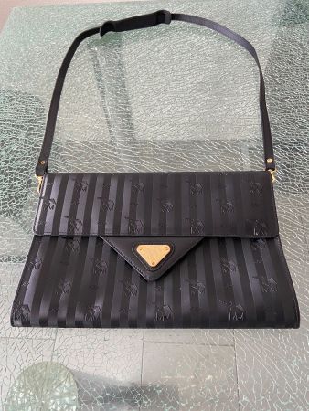 Neue schöne schwarze Maison Mollerus Tasche