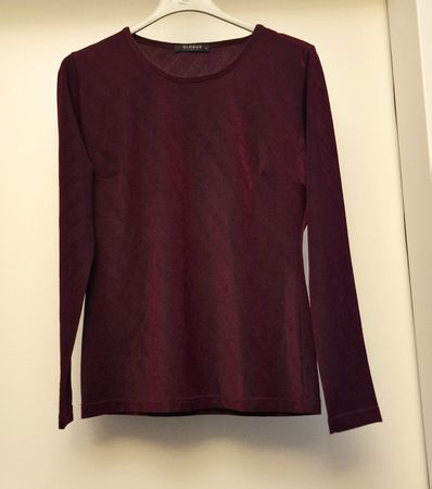 Maglia donna bordeaux, Globus Essentials, taglia S.
