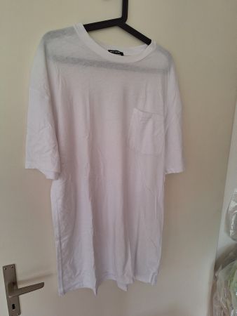 Tally Weijl T-Shirt Weiss Grösse L, oversized