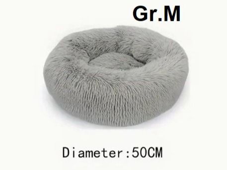 Cucce & Letti: Hundebett,Hundecouch,Katzenbett Grau oder Hellgrau 50cm ⌀ – Nuovo e nell'imballaggio originale da Rorschach venduto da Mr_fairprice 2