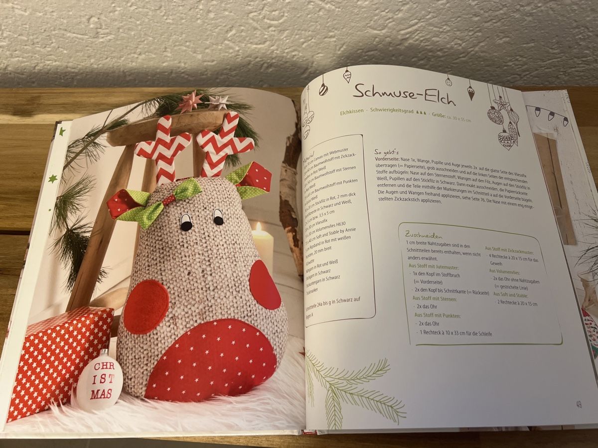 Libri: Weihnachts-Nähbuch / DIY Deko – Nuovo (secondo la descrizione) da Seon venduto da Sunny-Schmuck78 4