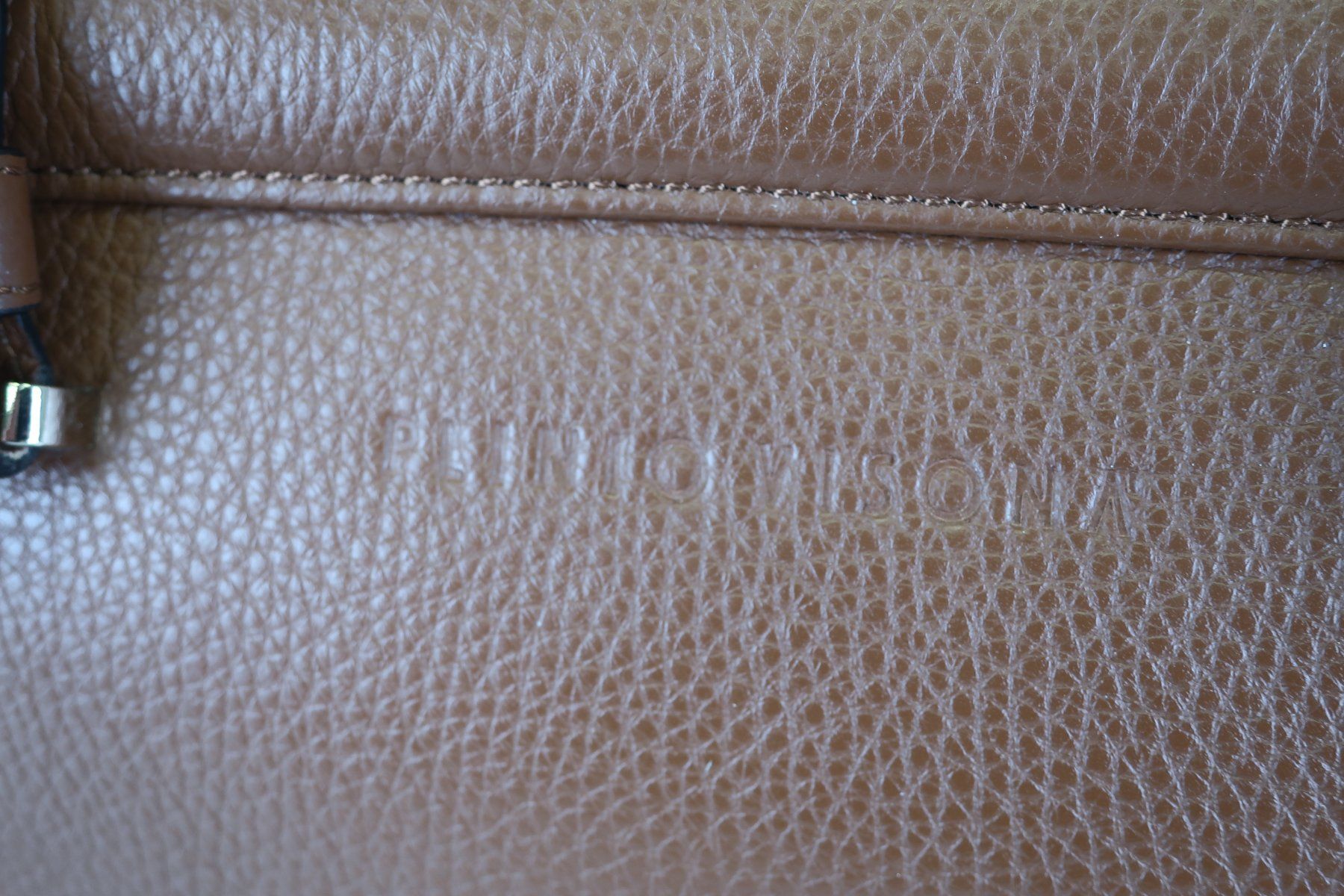 Taschen für Damen: Braune Plinio Visona Handtasche aus Leder – Gebraucht aus Volketswil von brockipfannenstil 4