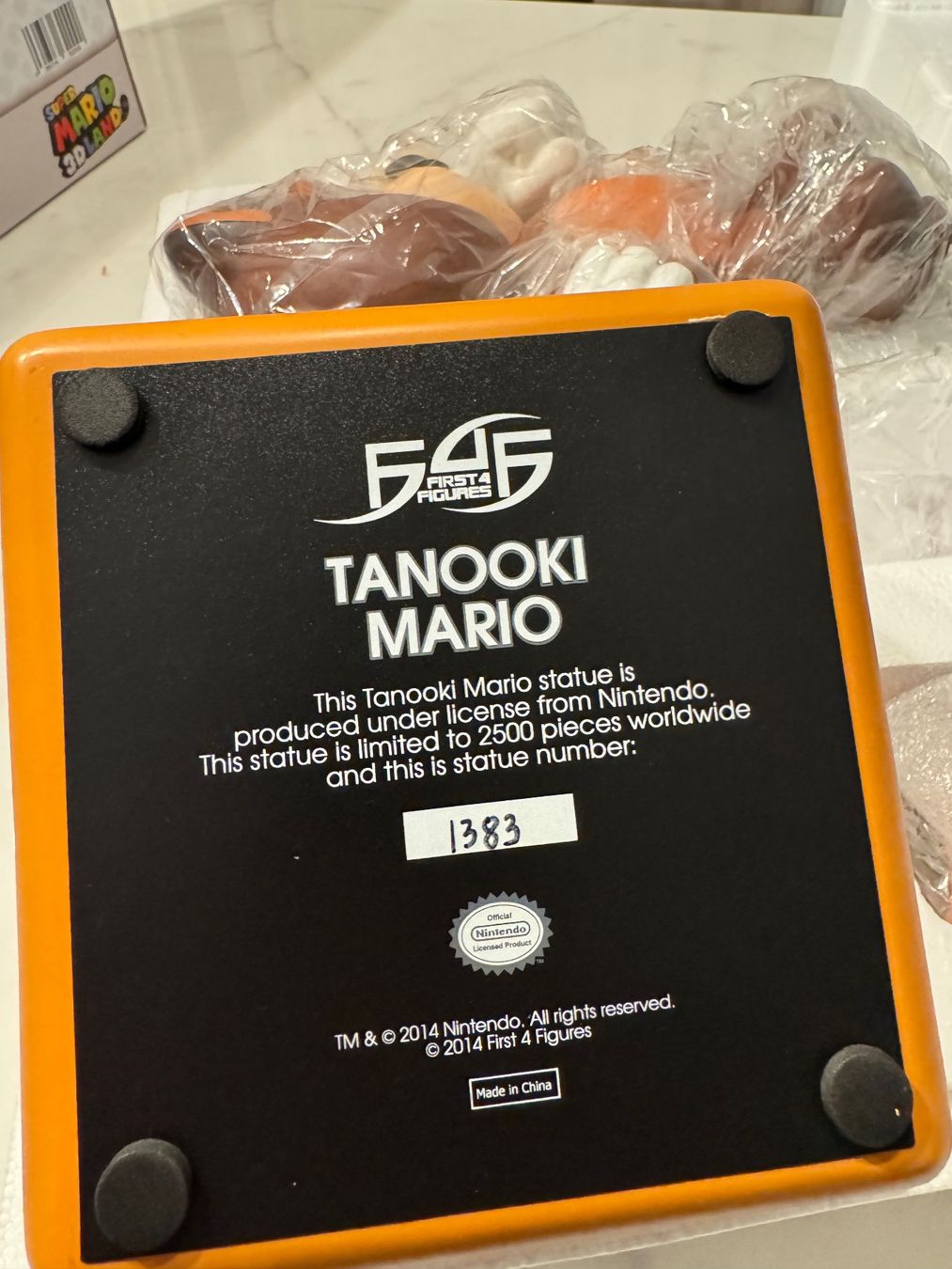 Nintendo Figuren: Statue - First 4 Figures - Mario Tanooki - Regular – Neu (gemäss Beschreibung) aus Ependes VD von Aless1400 6