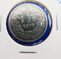 Sfr. 1.- aus dem Jahr 1876
