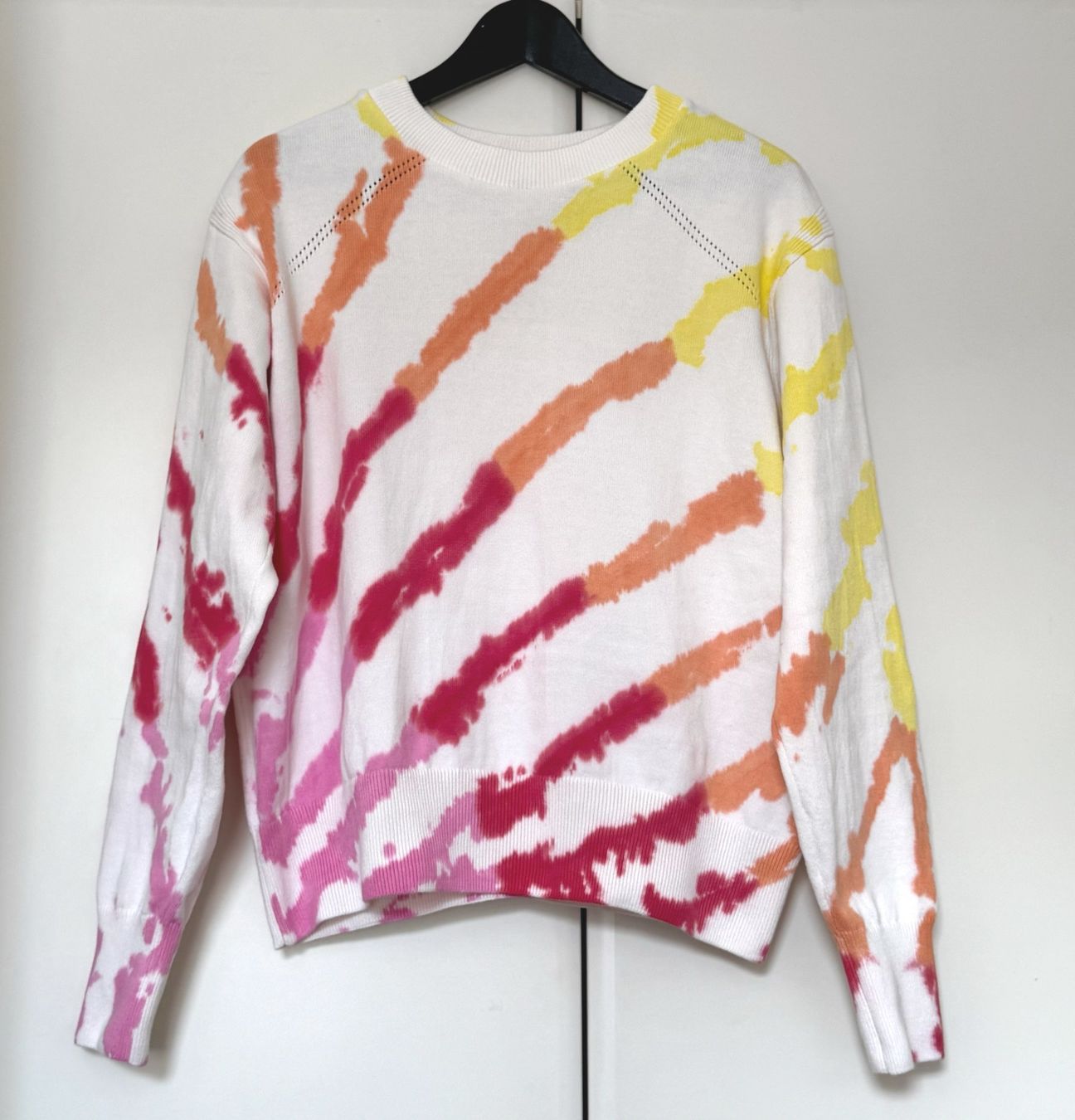 Maison Scotch Maglioni & Felpe: Scotch & Soda Batik Pullover, Gr. M, Bio-Baumwolle, neu – Nuovo (secondo la descrizione) da Luzern venduto da good.dog 1