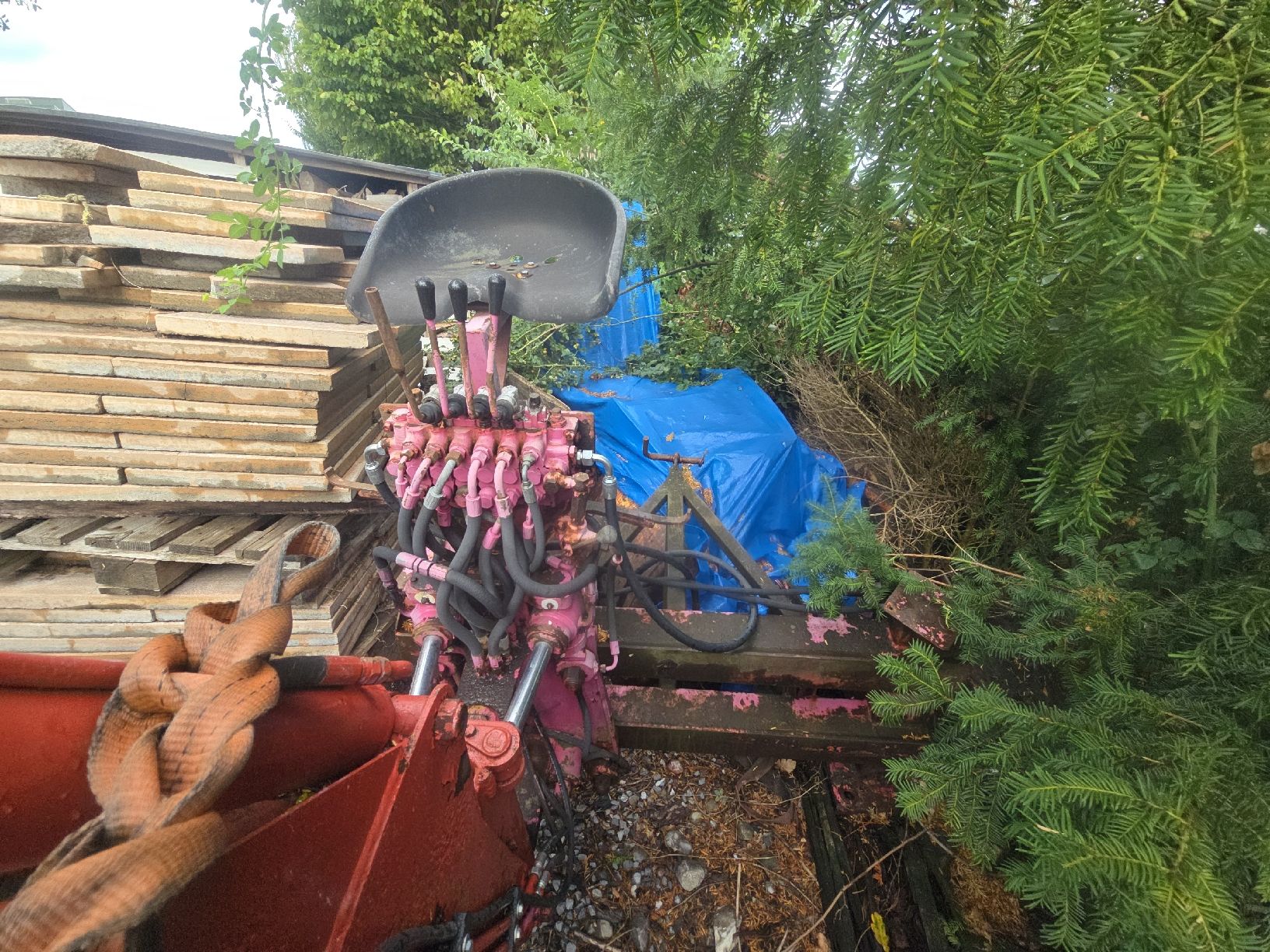 Escavatori: Bagger /Anbaubagger für Traktor/Bobcat 3punkt – Usato da Freidorf TG venduto da baumigg 1