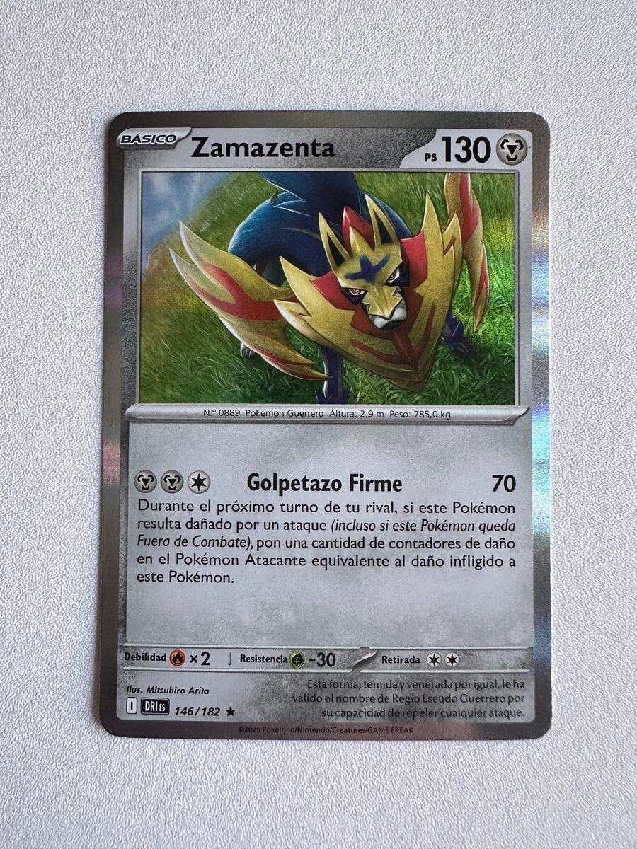 Pokémon Carte collezionabili: Zamazenta DRI ES 146/182 HOLO – Usato da Zürich venduto da 05t_bwx2